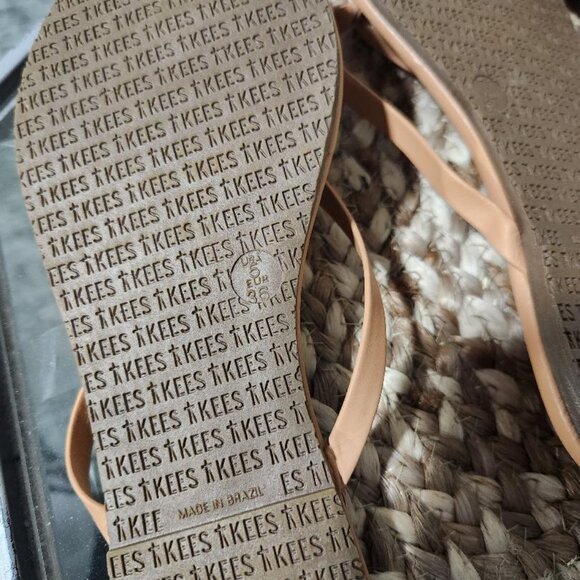 New without Box TKEES Lily Nudes Flip Flops Sz US 5 MSRP $65 - Picture 5 of 6